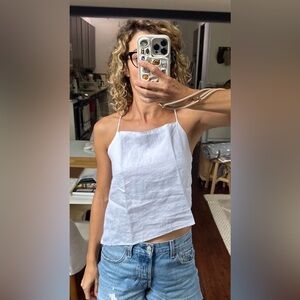 🪭 RARE 🪭 Divine WE-AR Luca Top EU M Natural linen